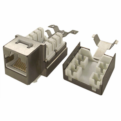 Category 5e Shielded Keystone Jack, 110 Type, RJ45 568A/568B