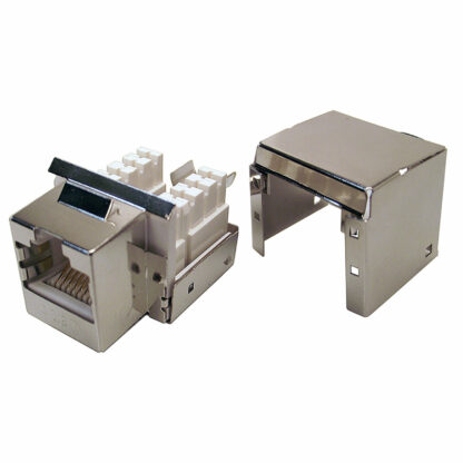 Category 6 Shielded Keystone Jack, 110 Style,  RJ45 568A/568B