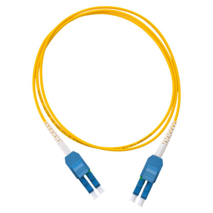 LC/UPC uniboot -LC/UPC uniboot Singlemode OS2 9/125 G657A1 Round cable 2.0mm OFNR Yellow - Image 2