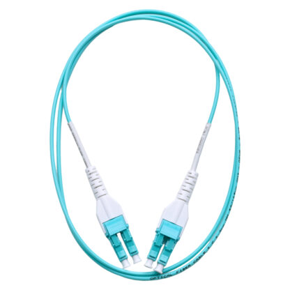 LC/UPC uniboot -LC/UPC uniboot 50/125 Multimode OM3 Round cable 2.0mm OFNR Aqua - Image 2