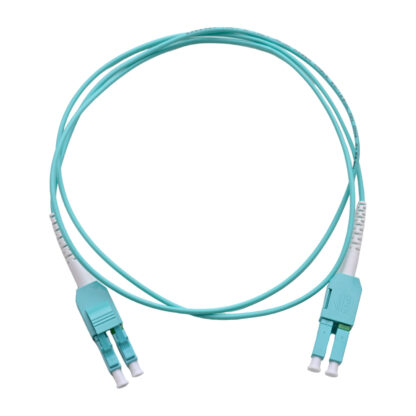 LC/UPC uniboot -LC/UPC uniboot 50/125 Multimode OM4 Round cable 2.0mm OFNR Aqua - Image 2