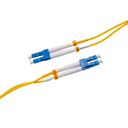 Patchcord LC/UPC - LC/UPC Singlemode OS2 9/125 G675A1 Duplex Zip 2.0mm OFNR Yellow - Image 3