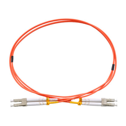 Patchcord LC/UPC - LC/UPC 62.5/125 Multimode OM1 Duplex Zip 2.0mm OFNR Orange - Image 2