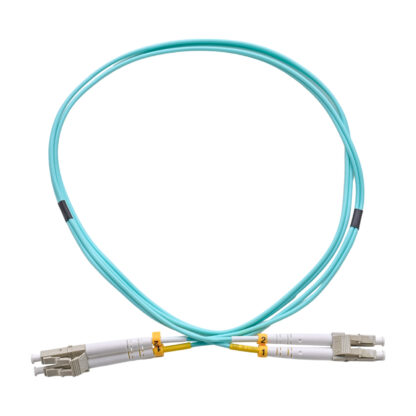 Patchcord LC/UPC - LC/UPC 50/125 Multimode OM3 Duplex Zip 2.0mm OFNR Aqua - Image 2
