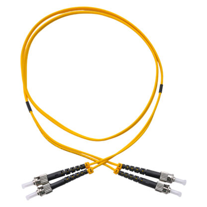 Patchcord ST/UPC - ST/UPC Singlemode OS2 9/125 G675A1 Duplex Zip 2.0mm OFNR Yellow - Image 2