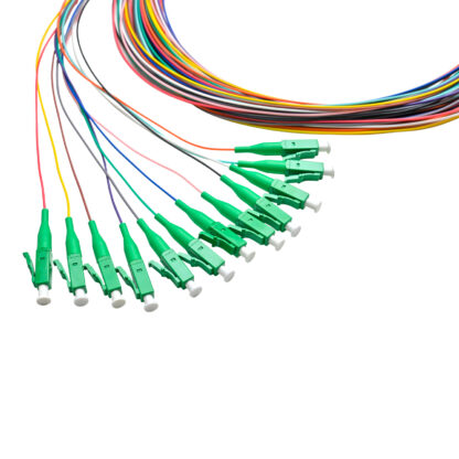 Pigtail LC/APC 12 colors SM G657A1 0.9mm OFNR 3M, tight buffer - Image 2