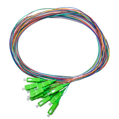 Pigtail SC/APC 12 colors SM G657A1 0.9mm OFNR 3M, tight buffer - Image 3