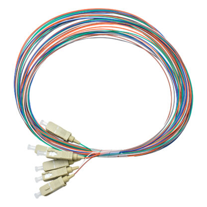 Pigtail SC/UPC 06 colors OM4 0.9mm OFNR 3M, tight buffer - Image 3