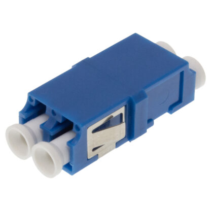 Adapter LC/UPC SM OS2 Duplex - SC Footprint Plastic Fiber Optic without Flange