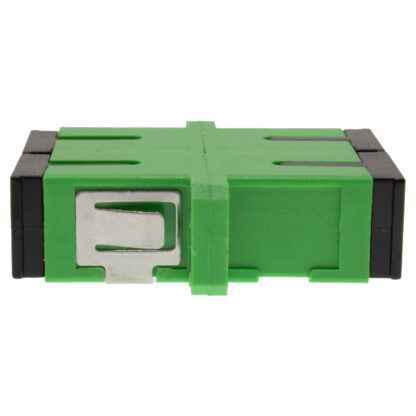 Adapter SC/APC Duplex Single Mode OS2 Fiber Optic with Flange - Image 3