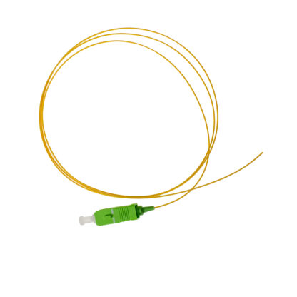 Pigtail SC/APC SM G657A1 SX 0.9mm OFNR 3M Yellow, tight buffer