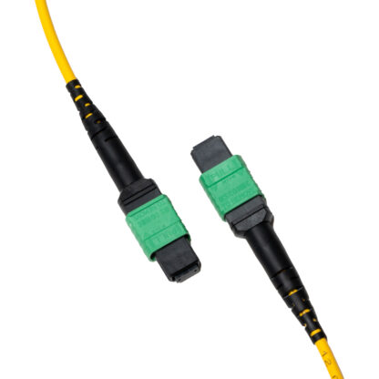 MTP-12 to MTP-12 OS2 Single Mode Elite Trunk Cable, Type B, Plenum (OFNP), Yellow - Image 2