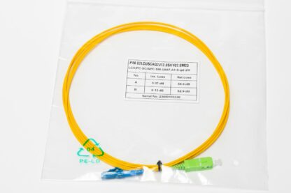 Fiber Patchcord LC/UPC - SC/APC SM G657.A1 Simplex 2.0mm LSZH - Image 4