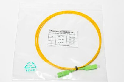 Fiber Patchcord SC/APC - SC/APC SM G657.A1 Simplex 2.0mm LSZH - Image 5