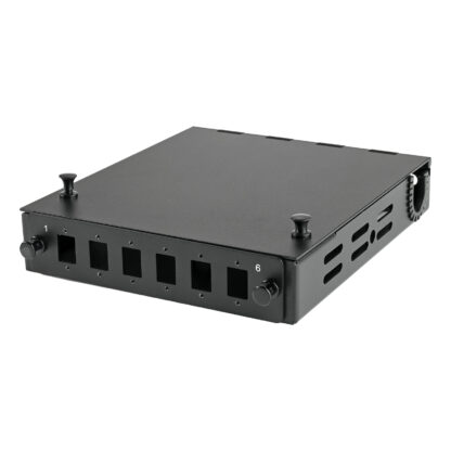 Fiber Panel, 1 LGX Port, Compact Indoor Wall Mount Enclosure