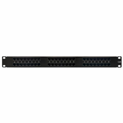 Category 6 Patch Panel, 24 Port 8 Wire, Universal Wiring, 19" 0.5U Rack Space, 110 Type, Ultra High Density - Image 2