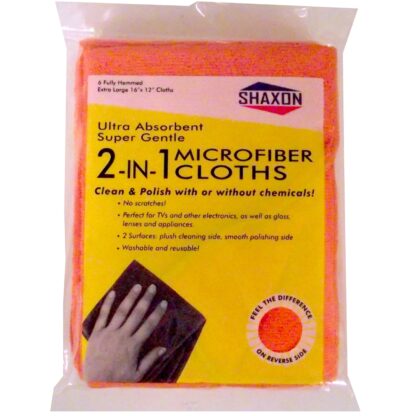 Ultimate Two-in-One Microfiber Cleaning Cloth - Dust and Polish with Ease - Image 2
