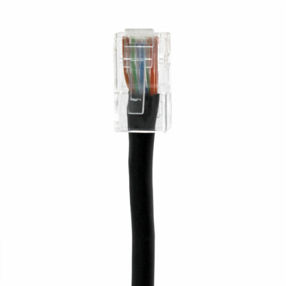 CAT 5e Patch Cable, UTP Stranded, Non-booted, Black - Image 3