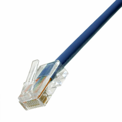 CAT 5e Patch Cable, UTP Stranded, Non-booted, Blue