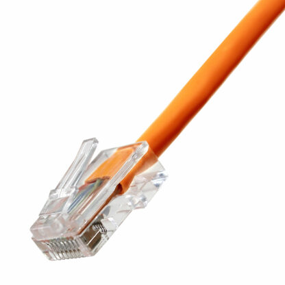 CAT 5e Patch Cable, UTP Stranded, Non-booted, Orange