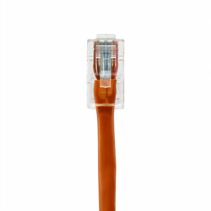 CAT 5e Patch Cable, UTP Stranded, Non-booted, Orange - Image 2