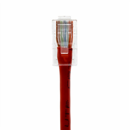 CAT 5e Patch Cable, UTP Stranded, Non-booted, Red - Image 3