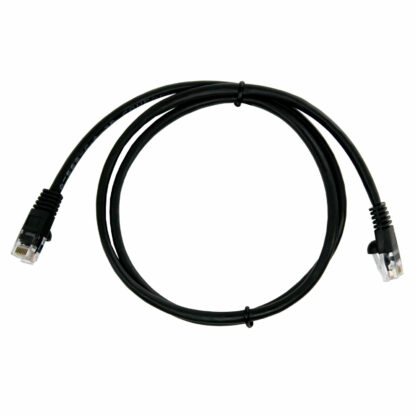 CAT 5e Patch Cable, UTP Stranded, Flush Molded Boots, Black - Image 5