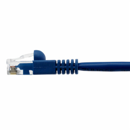 CAT 5e Patch Cable, UTP Stranded, Flush Molded Boots, Blue - Image 2
