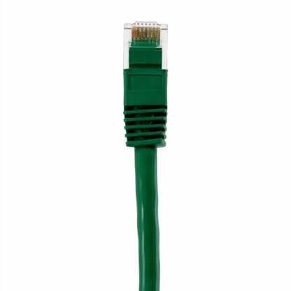 CAT 5e Patch Cable, UTP Stranded, Flush Molded Boots, Green - Image 5