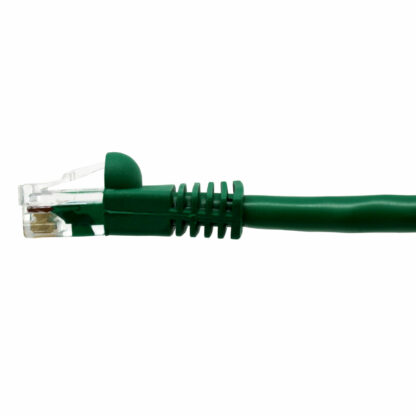 CAT 5e Patch Cable, UTP Stranded, Flush Molded Boots, Green - Image 4