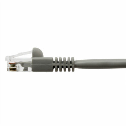CAT 5e Patch Cable, UTP Stranded, Flush Molded Boots, Gray - Image 3