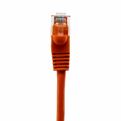 CAT 5e Patch Cable, UTP Stranded, Flush Molded Boots, Orange - Image 5