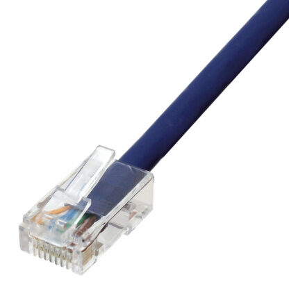 CAT 6 Patch Cable, UTP Stranded, Non-booted, Purple