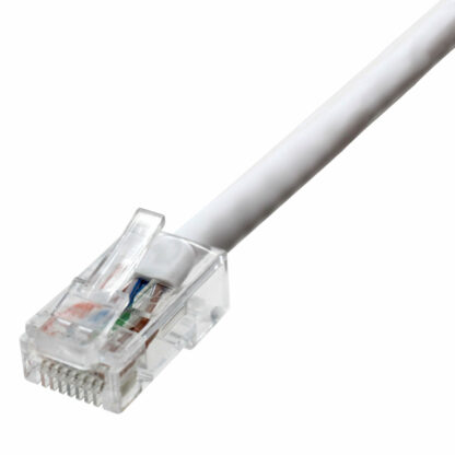 CAT 6 Patch Cable, UTP Stranded, Non-booted, White