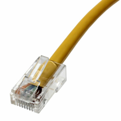 CAT 6 Patch Cable, UTP Stranded, Non-booted, Yellow