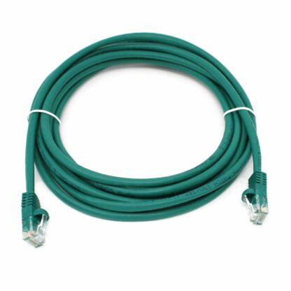 CAT 6 Patch Cable, UTP Stranded, Flush Molded Boots, Green - Image 2