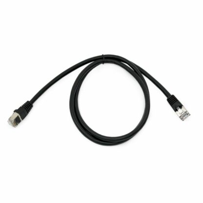 CAT 6 Shielded Patch Cable, STP Stranded, Flush Molded Boots, Black - Image 3