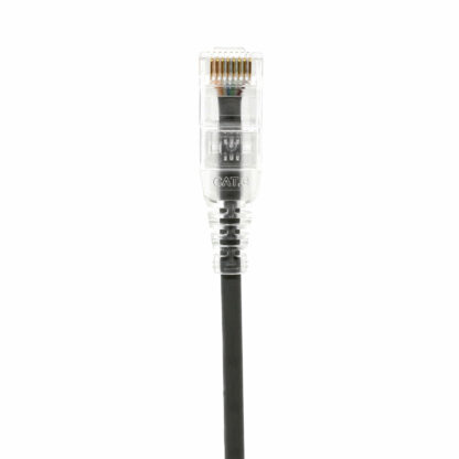 CAT 6 Slim Patch Cable, UTP Stranded, Finger Boot, Gray - Image 4