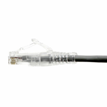 CAT 6 Slim Patch Cable, UTP Stranded, Finger Boot, Gray - Image 3