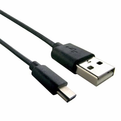 USB 3.1 (Gen2), Type-C Male to USB A Male, Black, 10G, 3AMP, 1 Meter