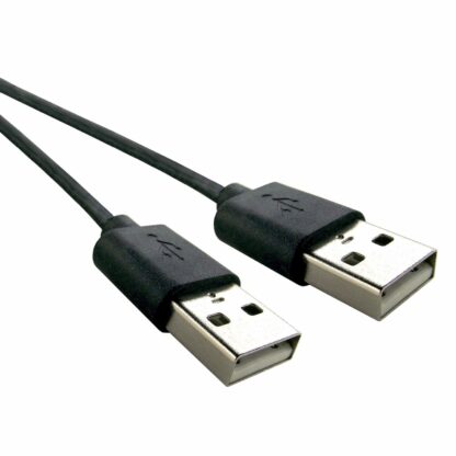 USB 3.0 Cable,  A Male to A Male, Black