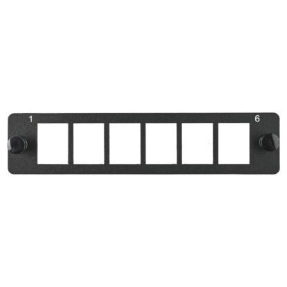 LGX Fiber Adapter Panel 6 Keystone Ports