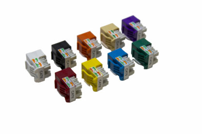 Category 6 Keystone Jack, RJ45 to 110 - Image 3