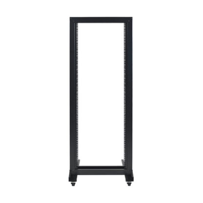 MRR-SCGB Series 2-Post Rack with Castors  (Square Mounting Hole)