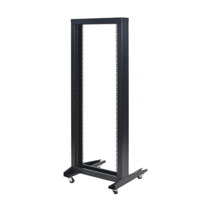 MRR-SCGB Series 2-Post Rack with Castors  (Square Mounting Hole) - Image 2