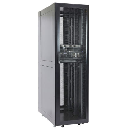 MRRFDCV Series Data Center Server Cabinet, Vented front and rear door