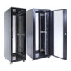 MRRFNSV Series Network Server Cabinet, Vented front and rear door