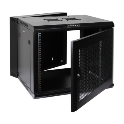 MRRWDV Series Assembled Hinged Swing-Out Wallmount Cabinet with Vented Door