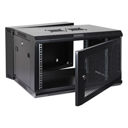 MRRWDV Series Assembled Hinged Swing-Out Wallmount Cabinet with Vented Door - Image 3
