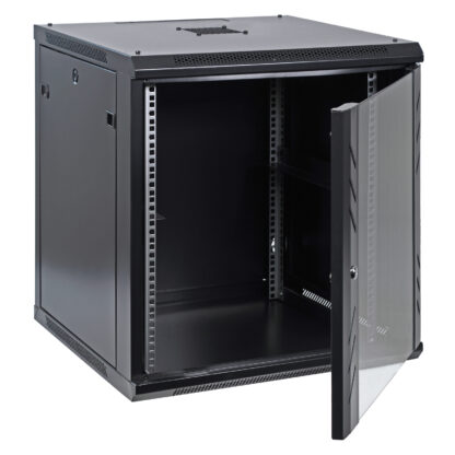 MRRWES Series Assembled Wallmount Tempered Glass Door Cabinet